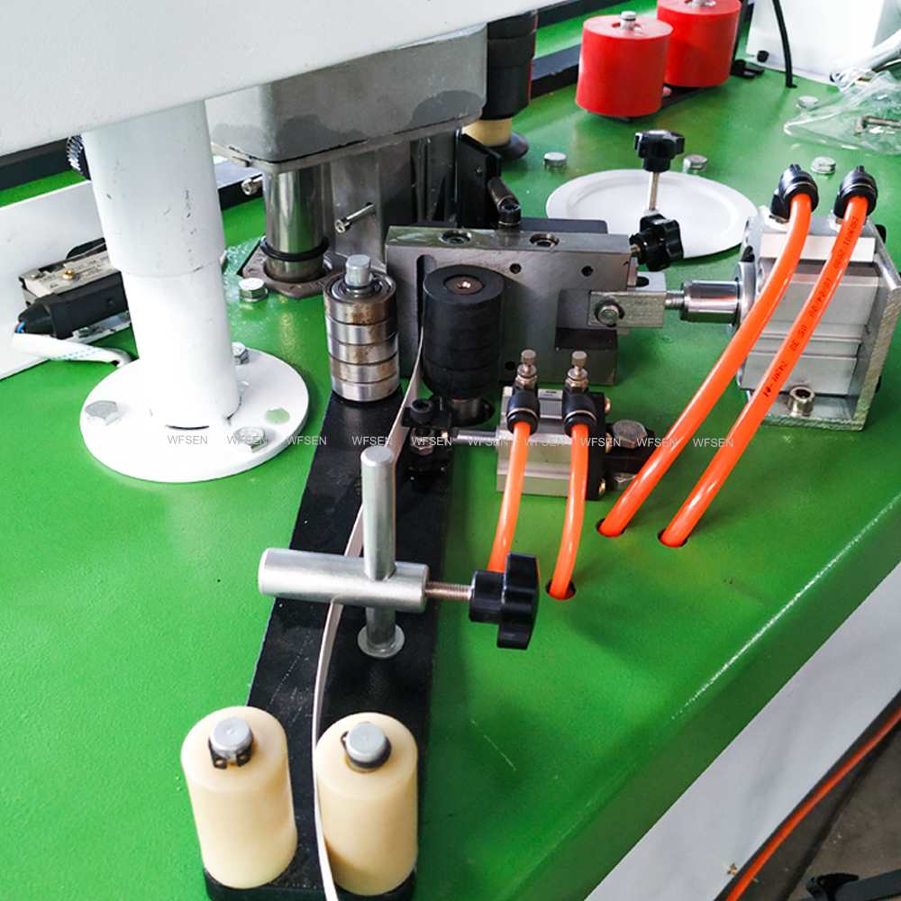 wood pvc edge banding and trimmer machine